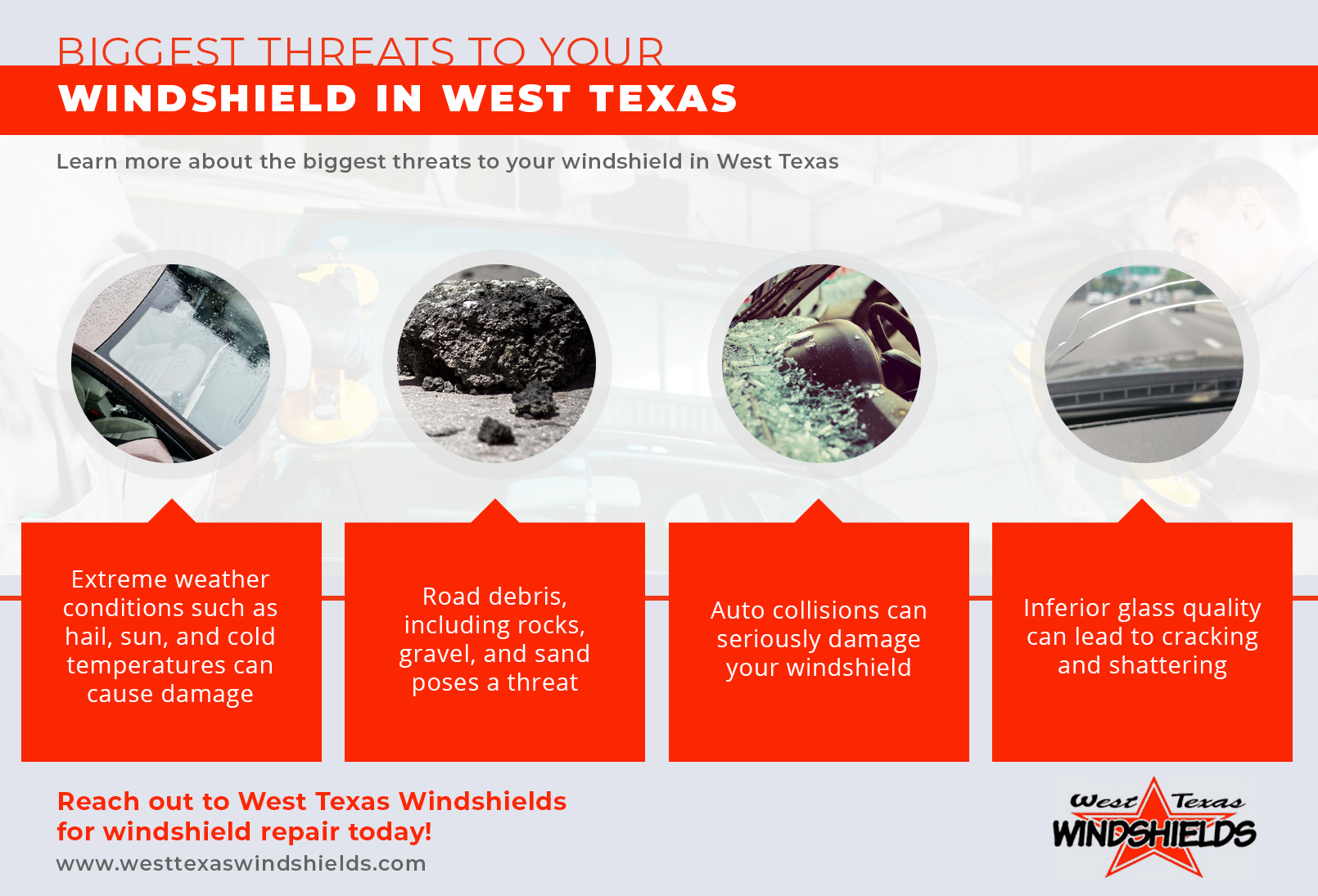 Biggest Threats to Your Windshield in West Texas